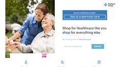 Desktop Screenshot of patientprice.com